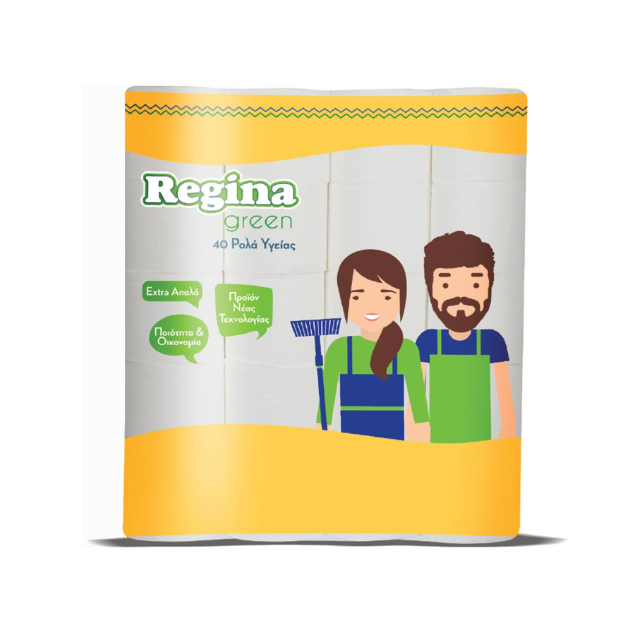 REGINA Χαρτί υγείας 40αδα 2Φ 