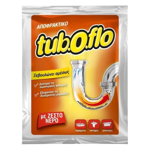  TUBOFLO Αποφρακτικό με ζεστό νερό 60γρ
